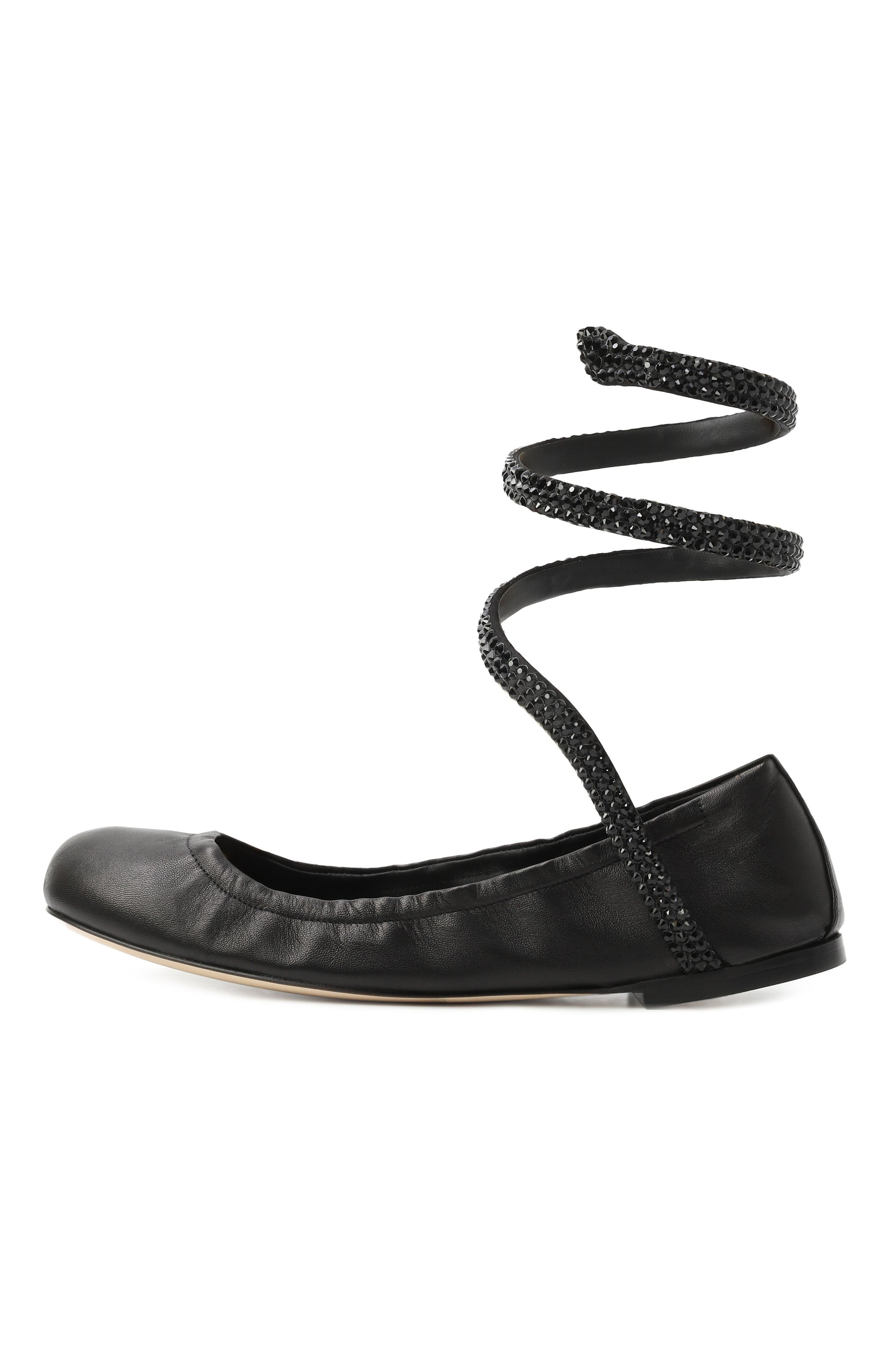 Кожаные балетки cleo RENE CAOVILLA, арт. C12073-010/NA01, фото 4