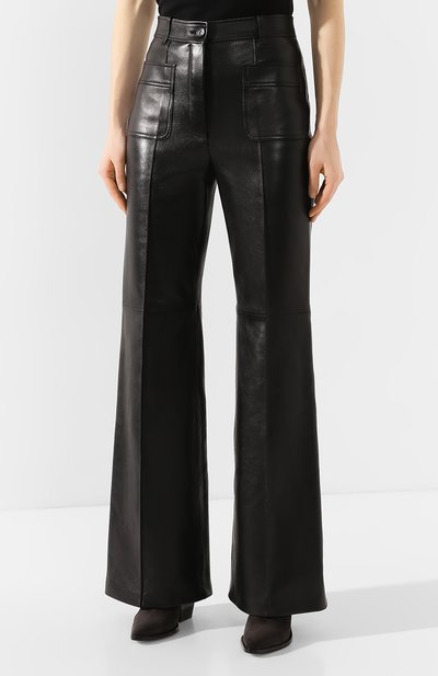 Кожаные брюки GUCCI, арт. 599059/XNAH0, фото 3