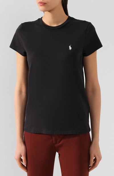 Хлопковая футболка POLO RALPH LAUREN, арт. 211734144, фото 3