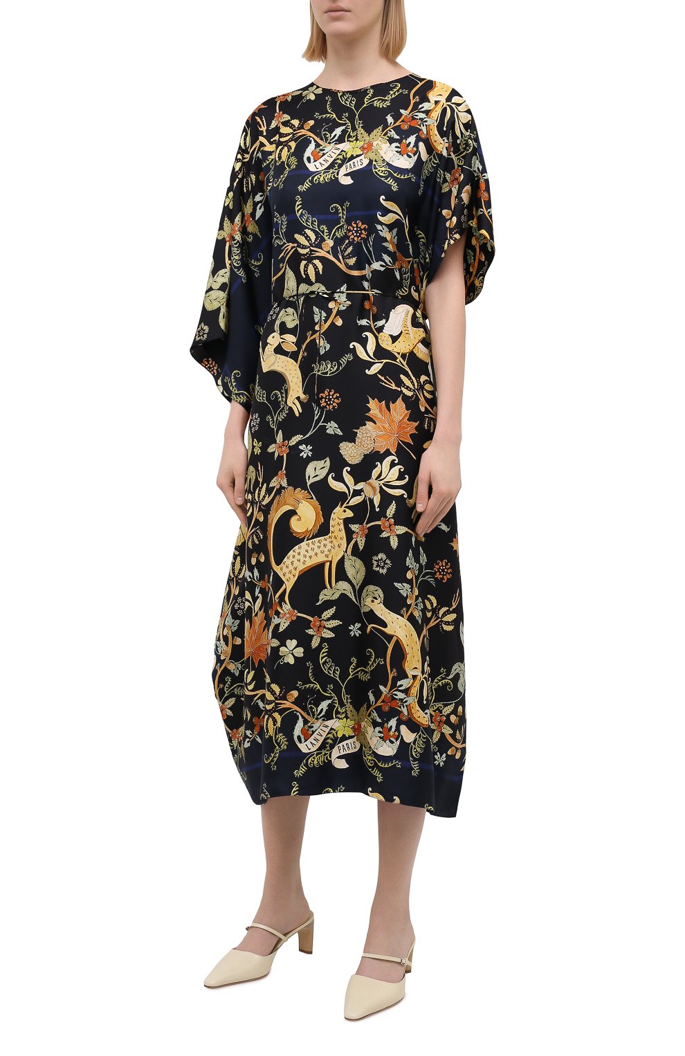 Шелковое платье LANVIN, арт. RW-DR216I-4743-H20, фото 3