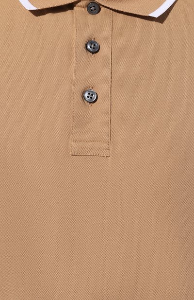 Хлопковое поло BOSS, арт. 50494697, фото 5