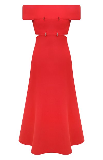 Женское платье из вискозы ALEXANDER MCQUEEN, арт. 748050/Q1A5Z