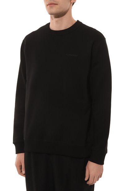 Хлопковый свитшот BURBERRY, арт. 8070680, фото 3