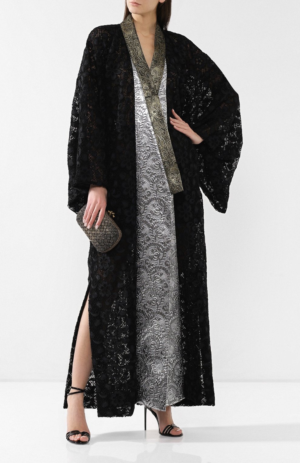 Кружевное пальто DOLCE & GABBANA, арт. F0U29Z/HLMIQ, фото 2