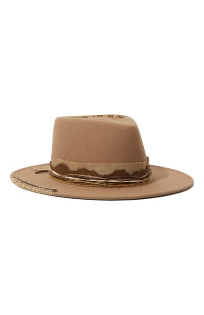 Шерстяная шляпа drop in gold (god) we trust  COCOSHNICK HEADDRESS, арт. dropingoldwetrust, фото 3