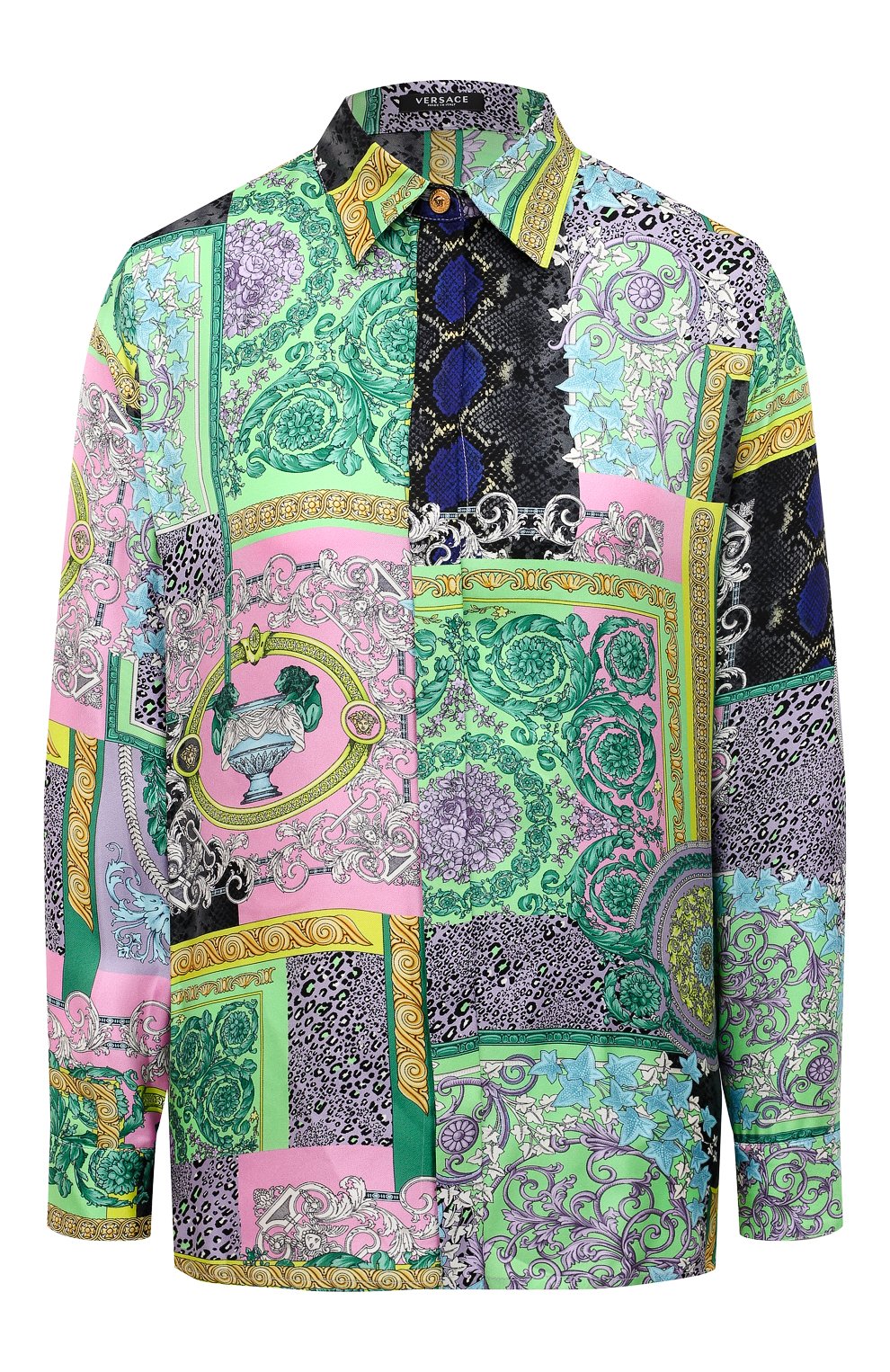 Шелковая рубашка VERSACE, арт. A82662/1F00456, фото 1