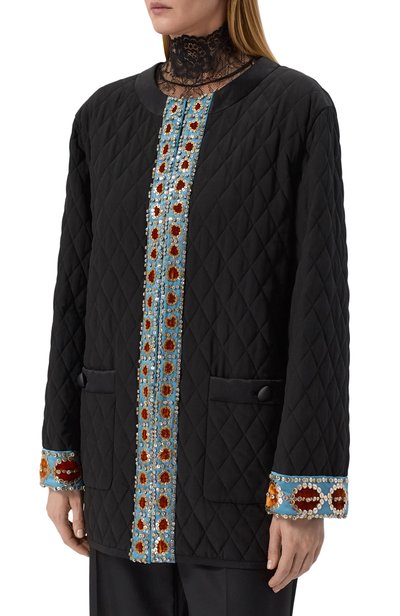 Шелковая куртка VALENTINO, арт. 9B3CL03A/21B, фото 3