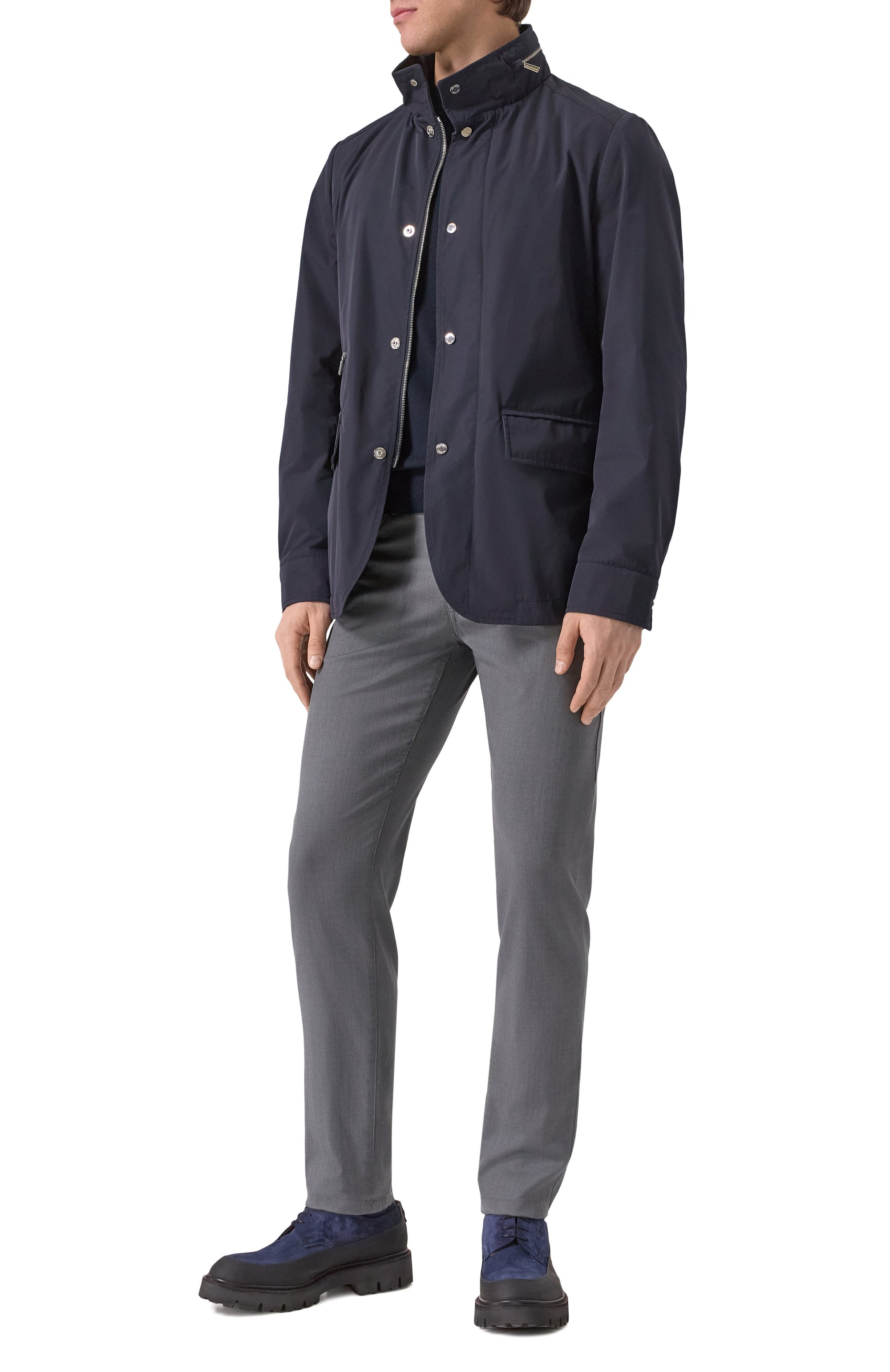 Шерстяные брюки MARCO PESCAROLO, арт. NERAN0M/5123, фото 2