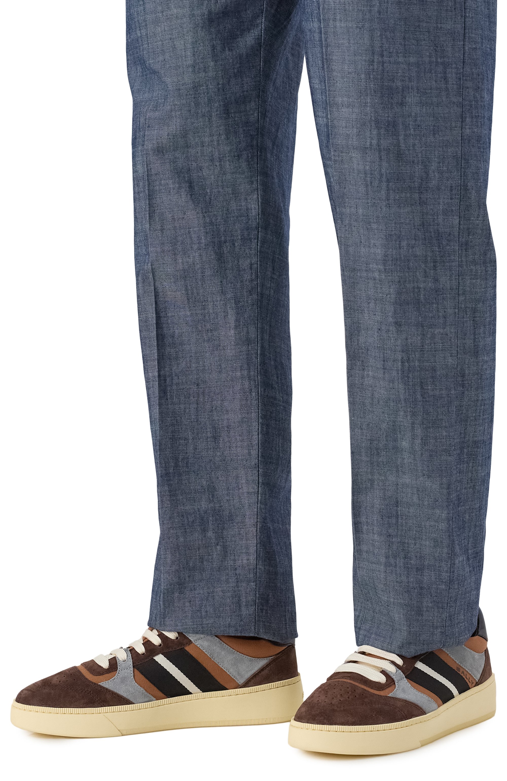 Комбинированные кеды raise BALLY, арт. MSK0DU/C0002, фото 3