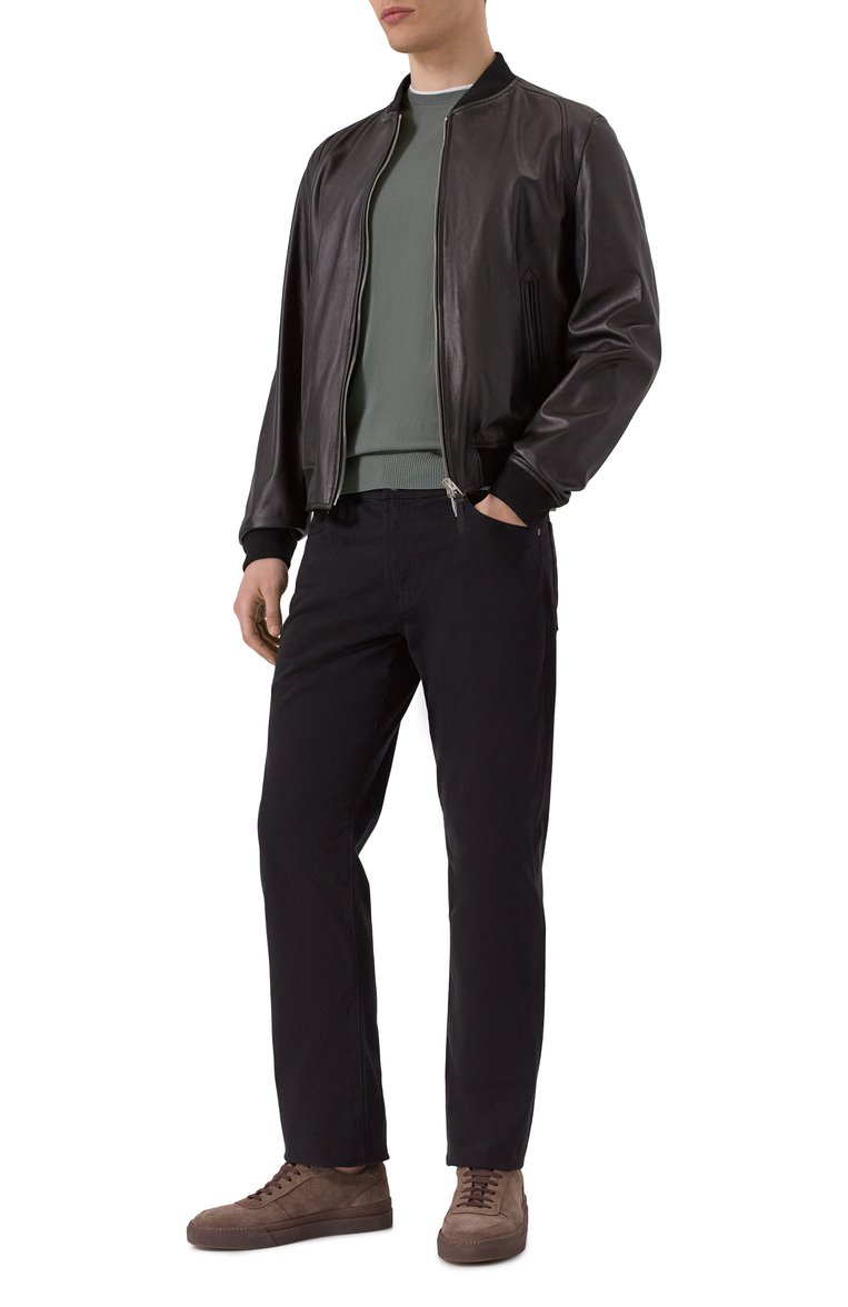 Кожаный бомбер JACOB COHEN, арт. 25E P/JUM_H0074 00G D1360 RW, фото 1
