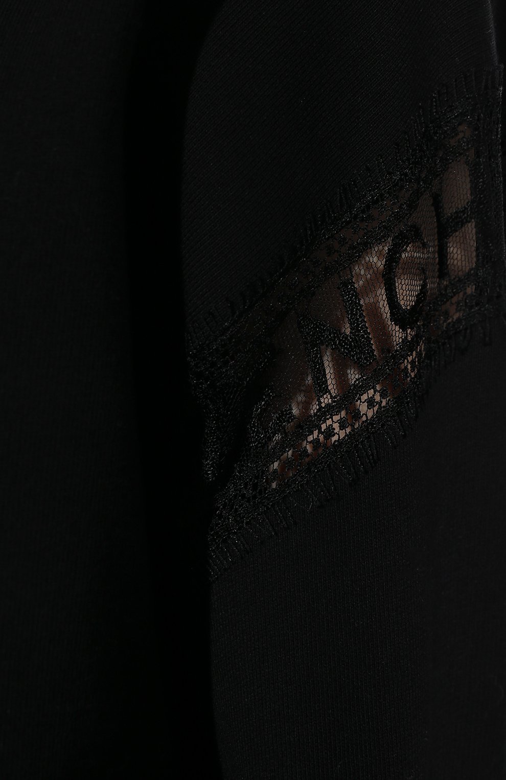 Хлопковый свитшот GIVENCHY черного цвета по цене 71750 руб., арт. BWJ02Q3Z7Z, фото 5 Хлопковый свитшот GIVENCHY, арт. BWJ02Q3Z7Z, фото 5