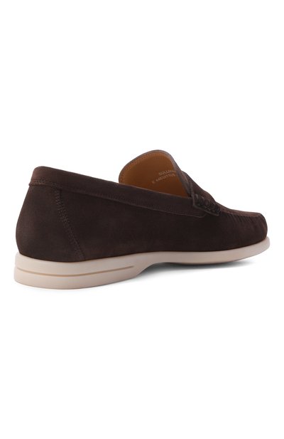 Замшевые лоферы switz moc BALLY, арт. MSF0L6/SU044, фото 4