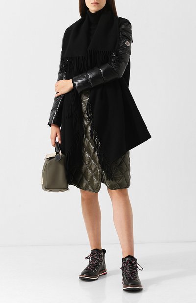 Шерстяной кардиган с бахромой MONCLER, арт. D2-093-00805-05-0805N, фото 2