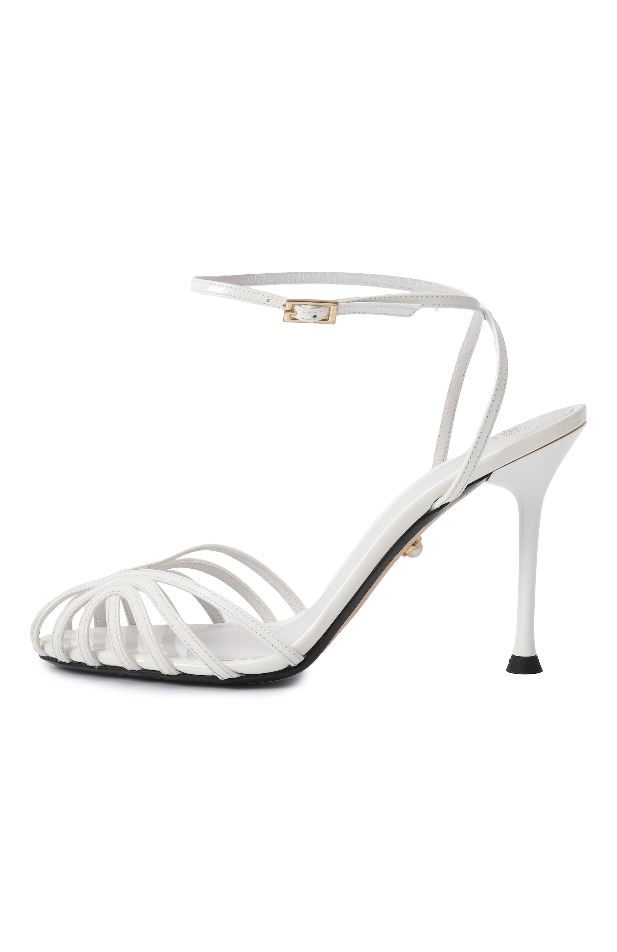 Кожаные босоножки ally 95 ALEVI MILANO, арт. L23SC005.R.0004106, фото 4