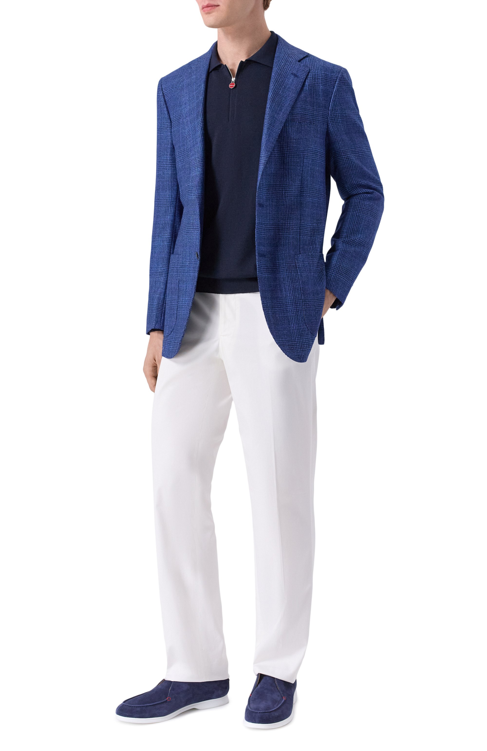 Пиджак из шерсти и кашемира KITON, арт. UG81K0124E29, фото 3