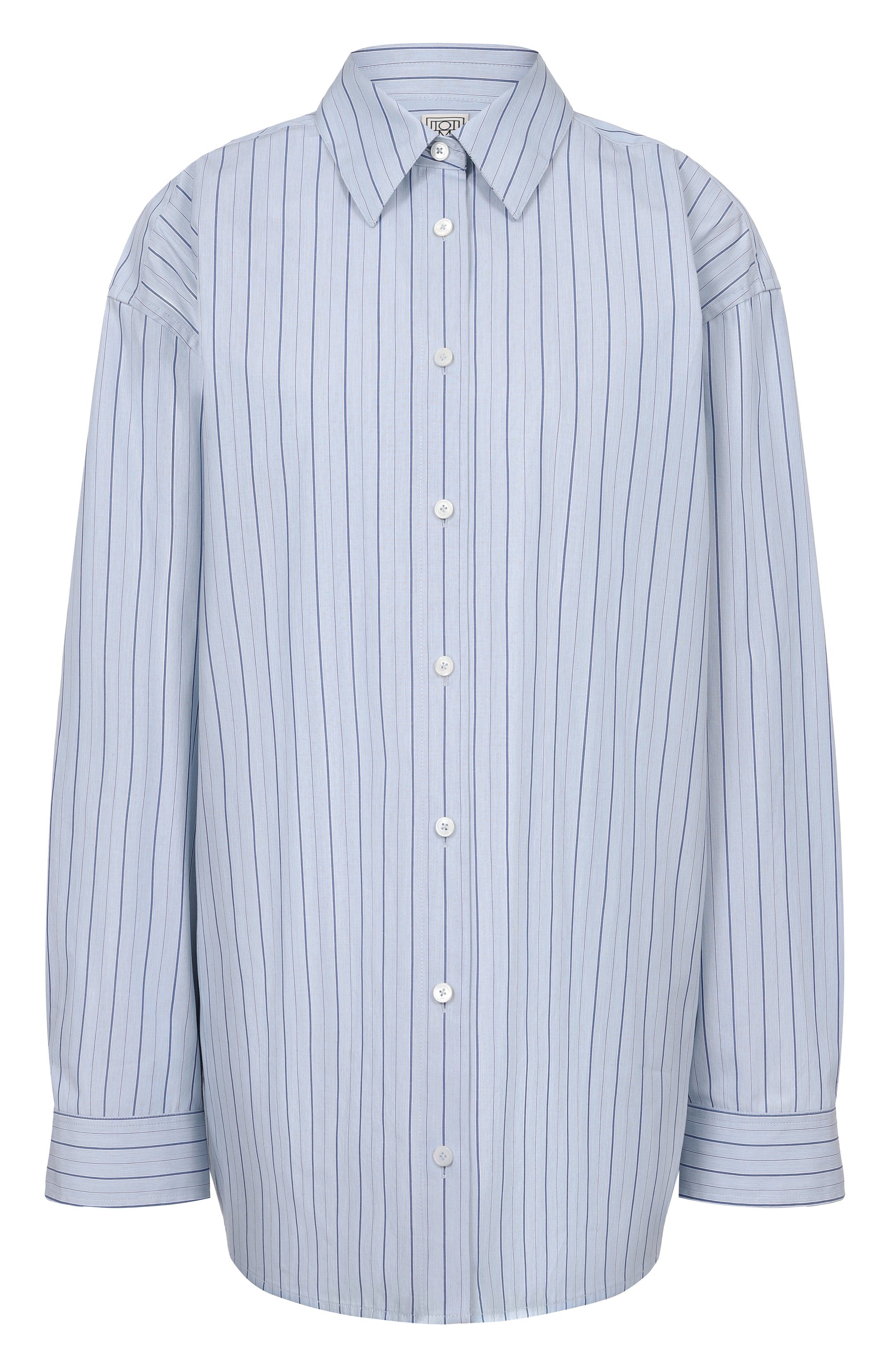 Хлопковая рубашка TOTEME, арт. 261-WRT0480-FB0565, фото 1