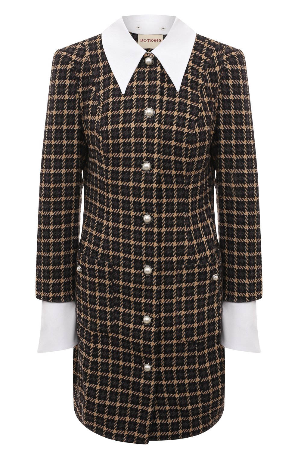 Платье из шерсти и вискозы BOTROIS, арт. SKU0997654, фото 1