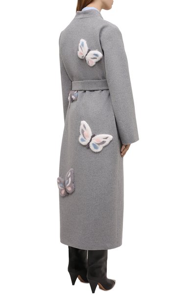 Пальто из шерсти и кашемира SEVEN LAB, арт. CX-00.01 grey, фото 4