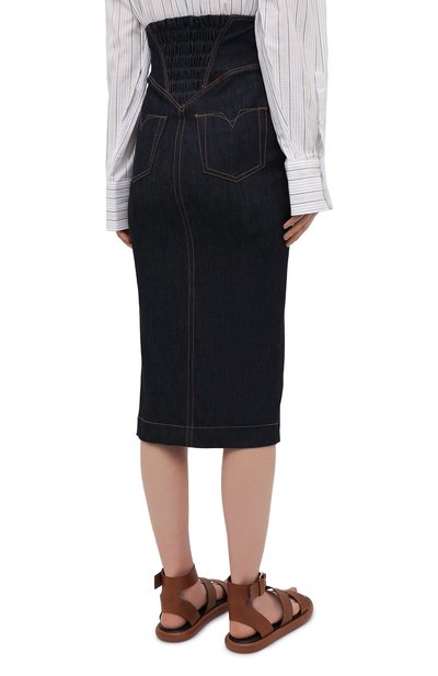 Джинсовая юбка VERSACE JEANS COUTURE, арт. A9HWA351-WDP851/ARH00, фото 4