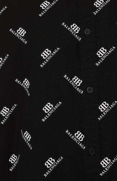 Хлопковая рубашка BALENCIAGA, арт. 681702/TQL14, фото 5