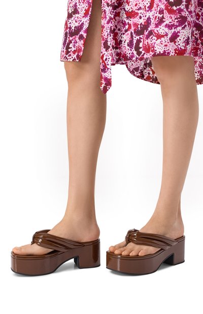 Лакированные сабо DRIES VAN NOTEN, арт. WS251/1544/189, фото 3