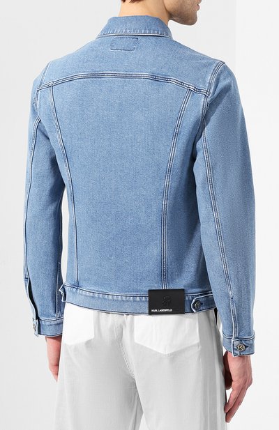 Джинсовая куртка KARL LAGERFELD DENIM, арт. KLMJ0001 08769-W3, фото 4