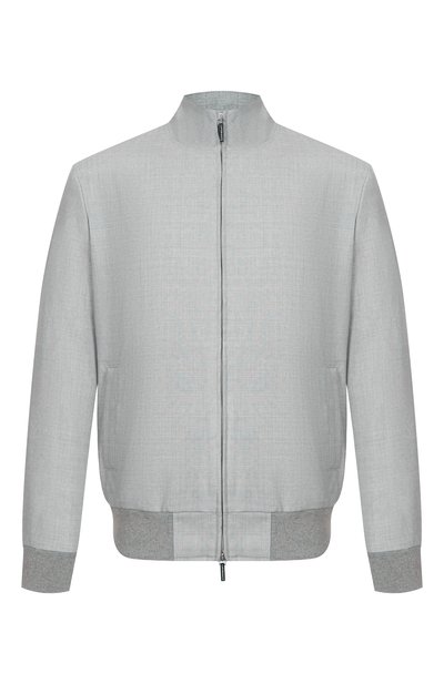 Мужской шерстяной бомбер CAPOBIANCO, арт. 20M189.FU00.