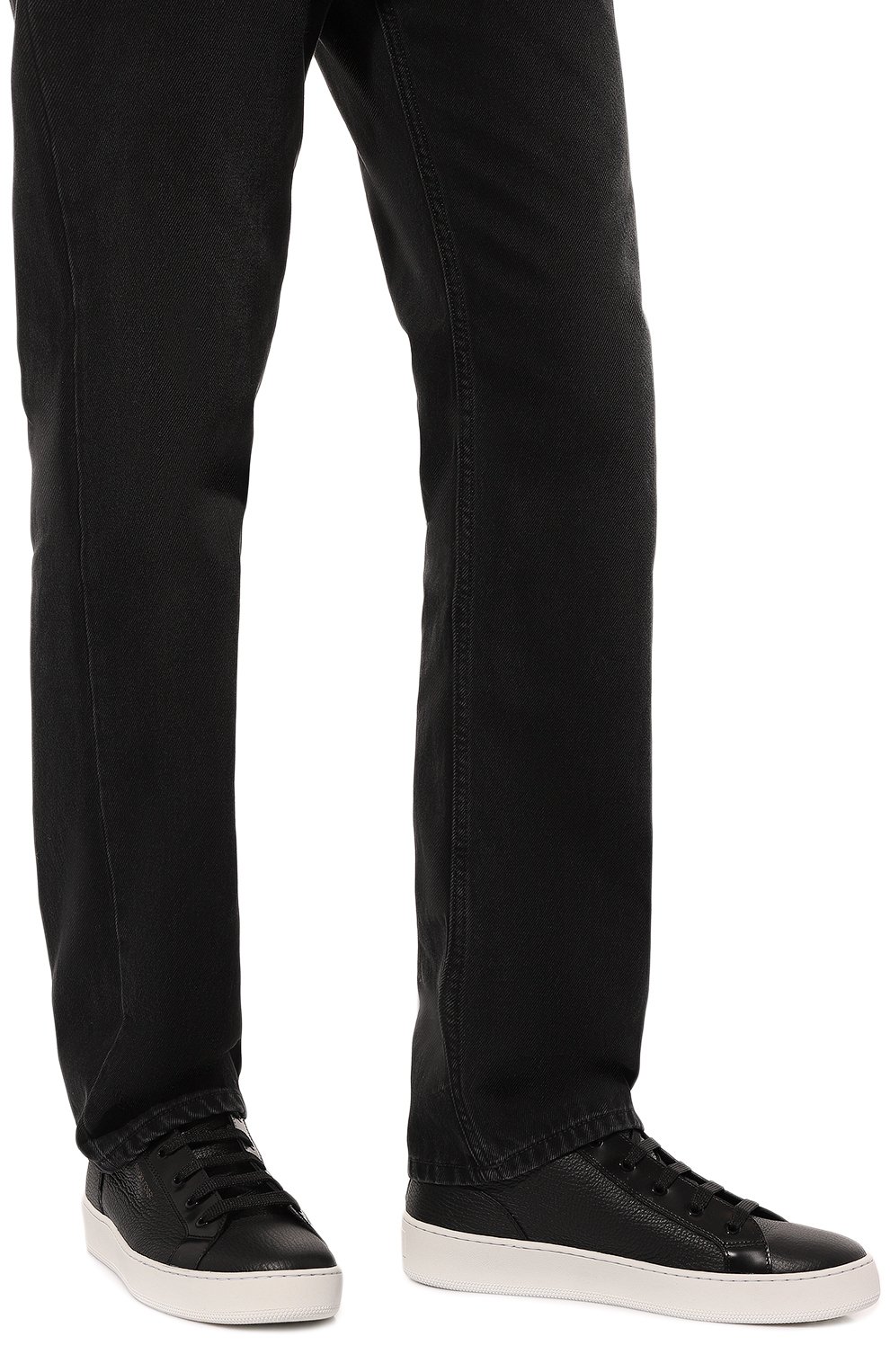 Кожаные кеды sr1 addict SERGIO ROSSI, арт. B10620/MFL259, фото 3