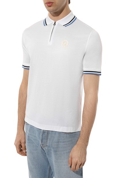 Хлопковое поло STEFANO RICCI, арт. K111037P31/T24258, фото 3