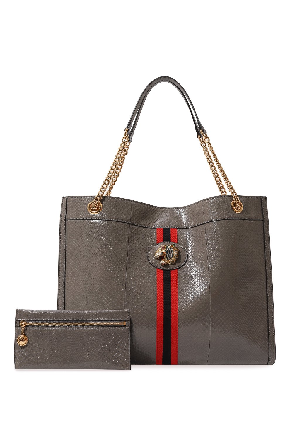 Сумка-тоут rajah large из кожи питона GUCCI, арт. 537219 LJMFX, фото 6