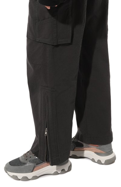 Комбинированные кроссовки hyperactive HOGAN, арт. HXW5400DG6097M, фото 3