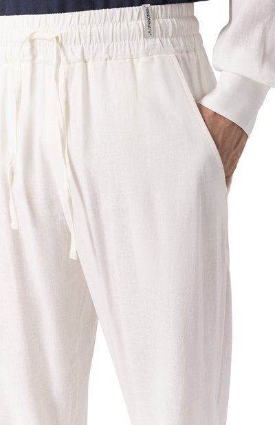 Брюки изо льна и вискозы HINNOMINATE, арт. HMABM01349, фото 5