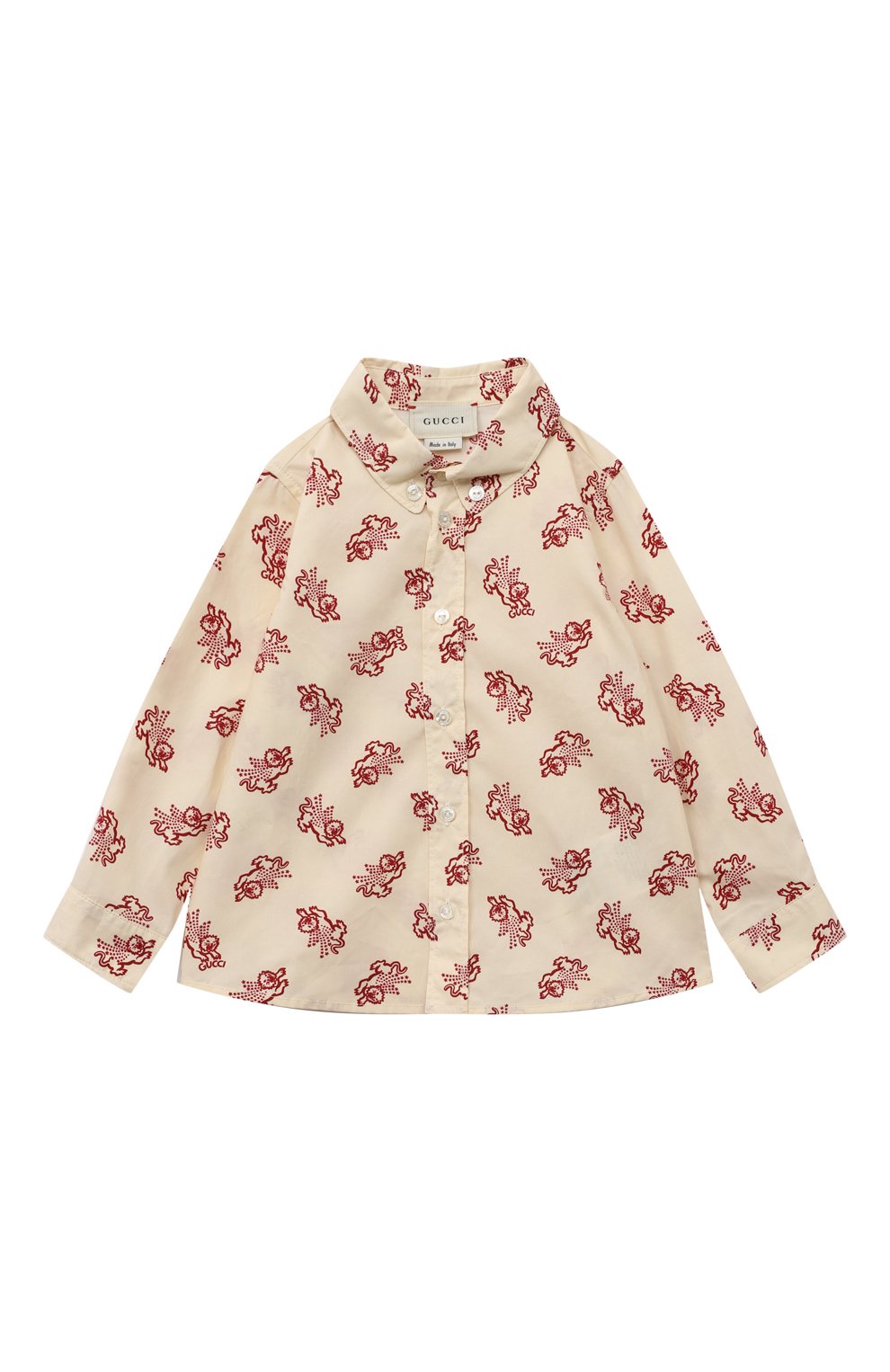 Хлопковая рубашка GUCCI, арт. 626685 XWAK0, фото 1