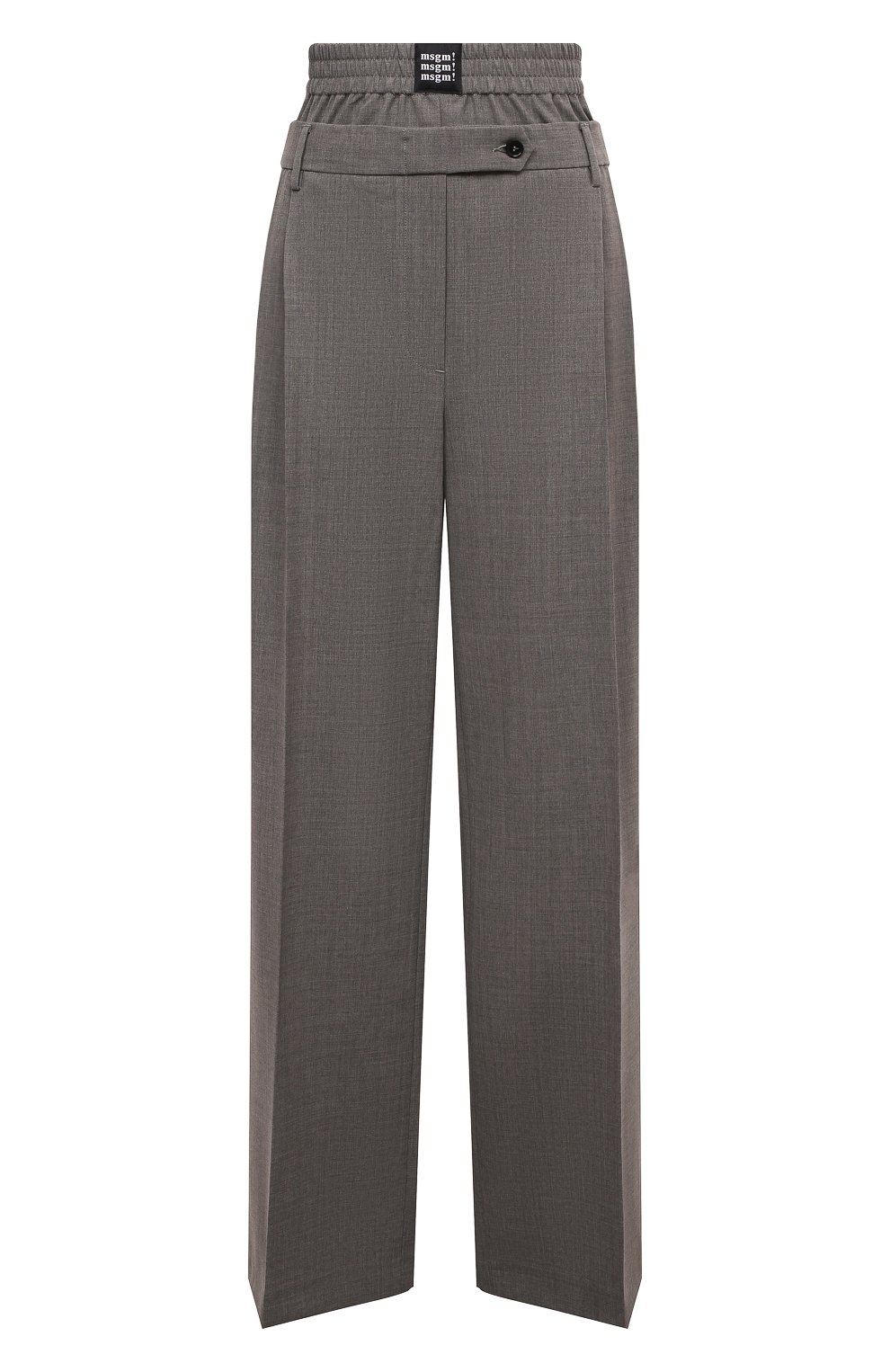 Шерстяные брюки MSGM, арт. 3342MDP116 227603, фото 1