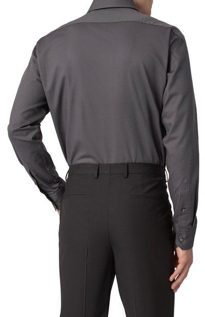 Хлопковая сорочка BOSS, арт. 50474279, фото 4