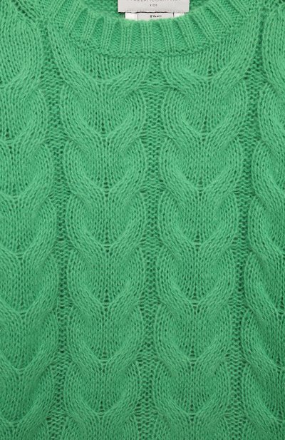 Свитер STELLA MCCARTNEY зеленого цвета по цене 14550 руб., арт. TV9B60, фото 3 Свитер STELLA MCCARTNEY, арт. TV9B60, фото 3