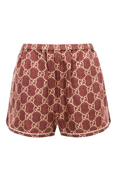 Женские шелковые шорты GUCCI, арт. 644589/XJCL5