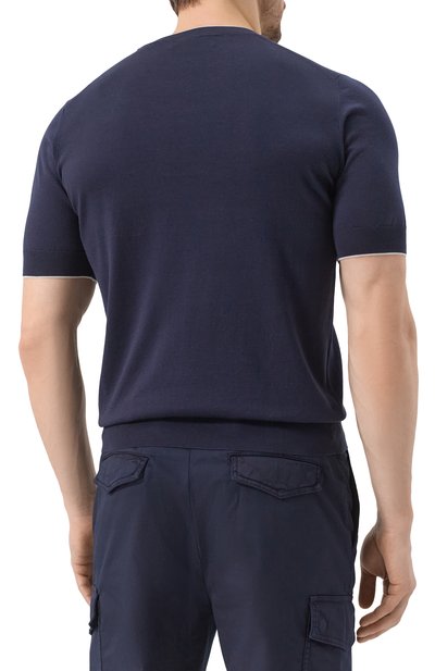 Хлопковый джемпер BRUNELLO CUCINELLI, арт. M29805200, фото 4