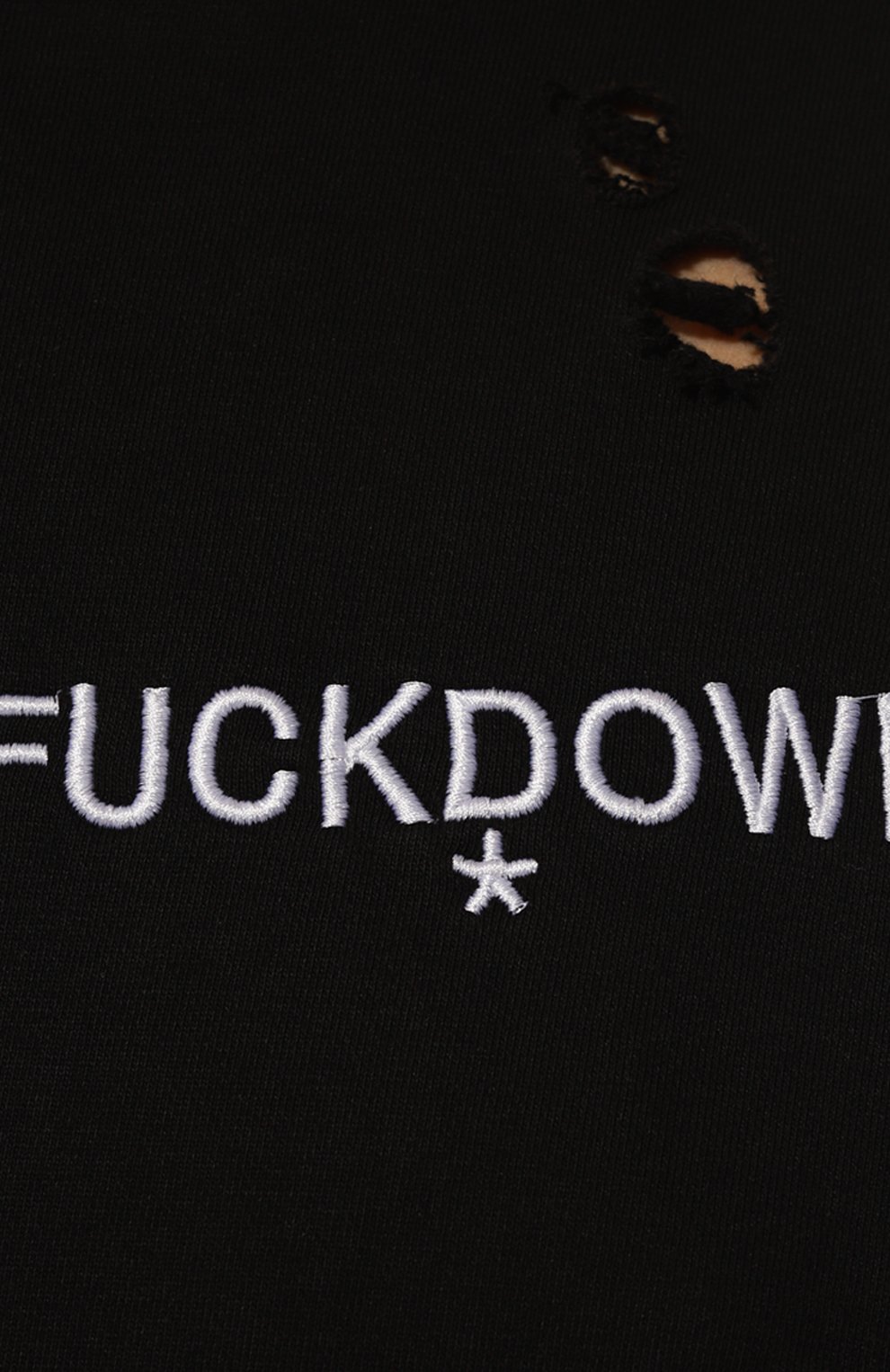 Хлопковое худи COMME DES FUCKDOWN, арт. CDFD1963, фото 5