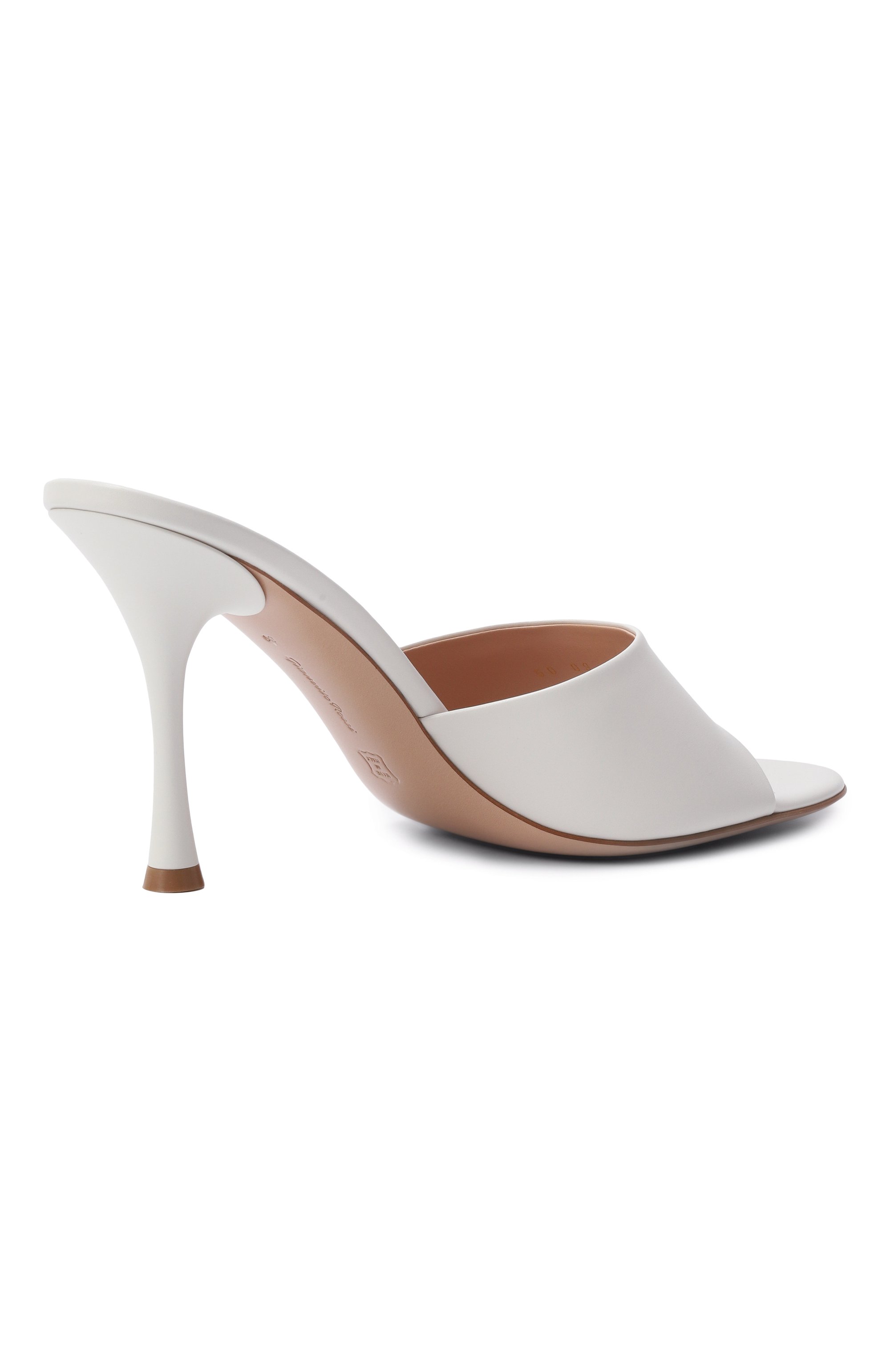 Кожаные мюли ascent 85 GIANVITO ROSSI, арт. G10037.85LAC.VITBIAN, фото 5