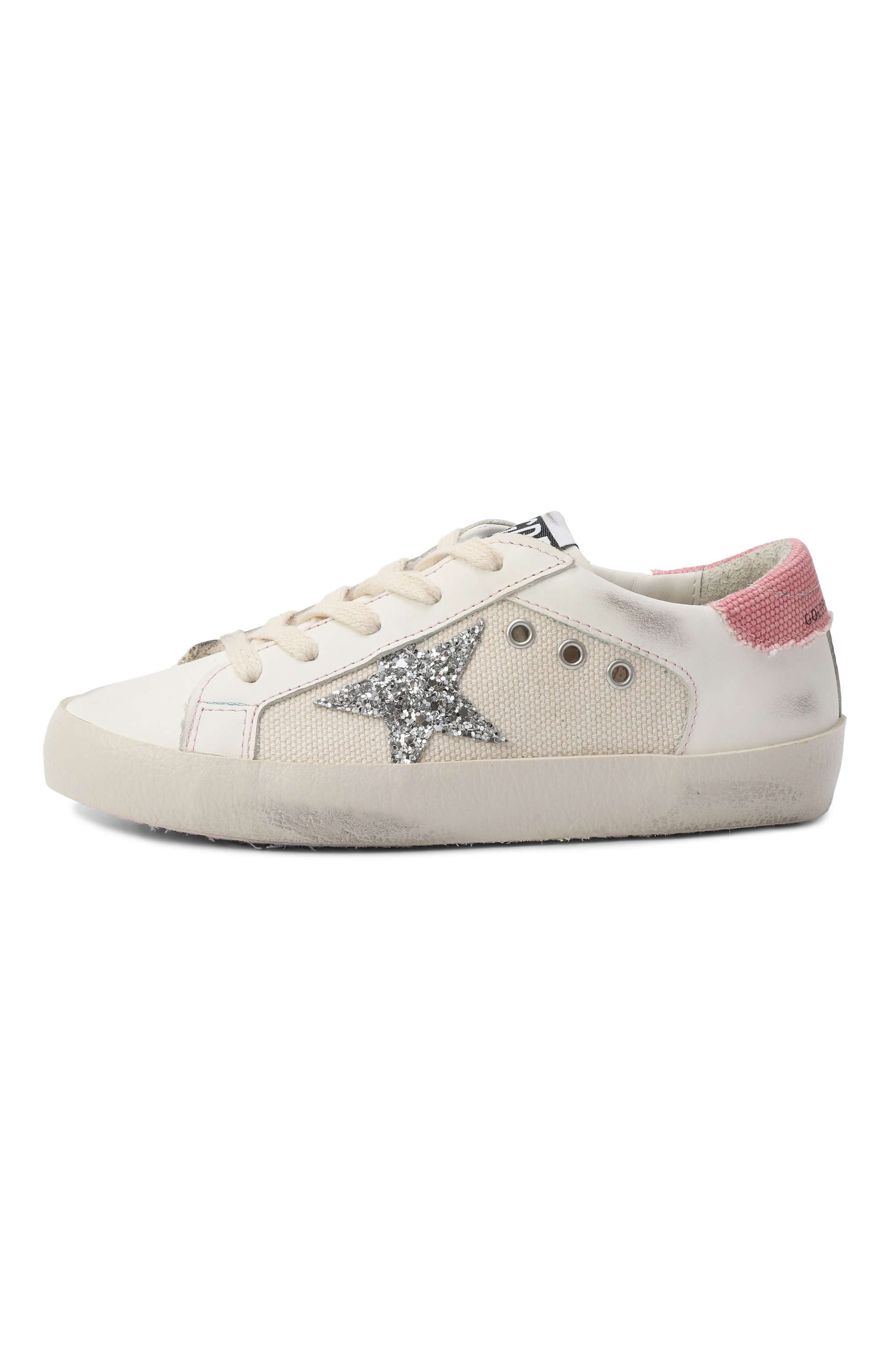Кожаные кеды super-star GOLDEN GOOSE DELUXE BRAND, арт. GYF00103.F006753, фото 2