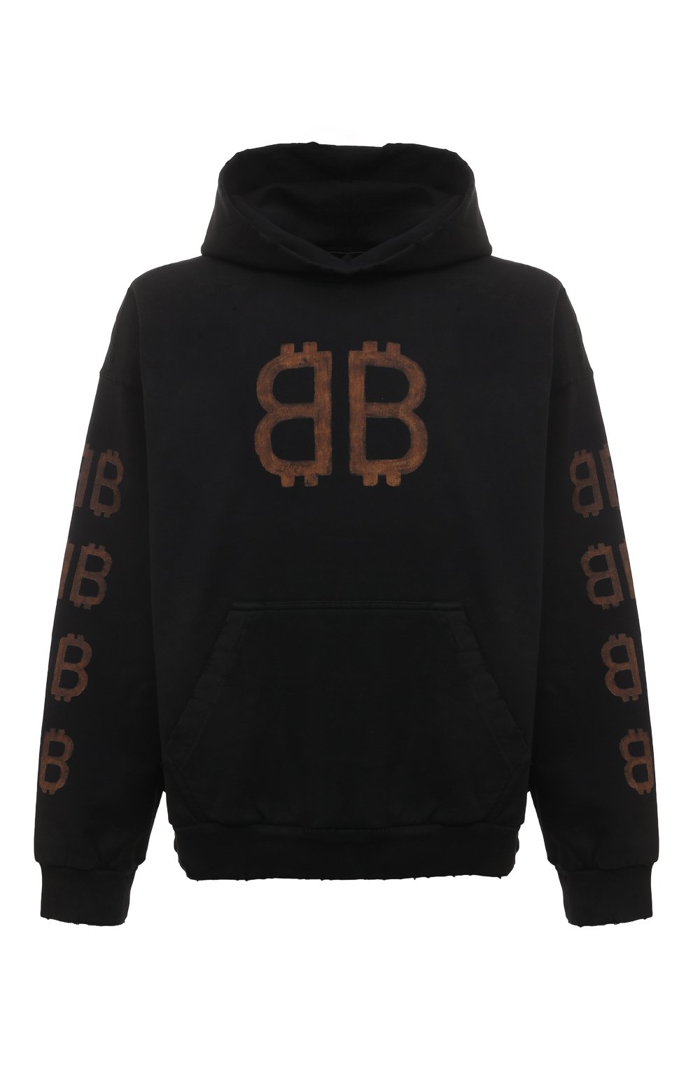 Хлопковое худи BALENCIAGA, арт. 742603/T0VN7, фото 1