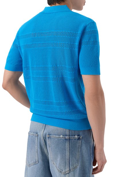 Поло из вискозы DRIES VAN NOTEN, арт. 021217/3701, фото 4