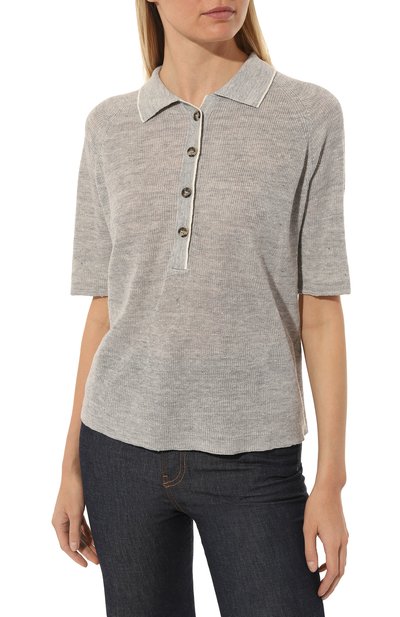 Льняное поло GRAN SASSO, арт. 57240/24840, фото 3