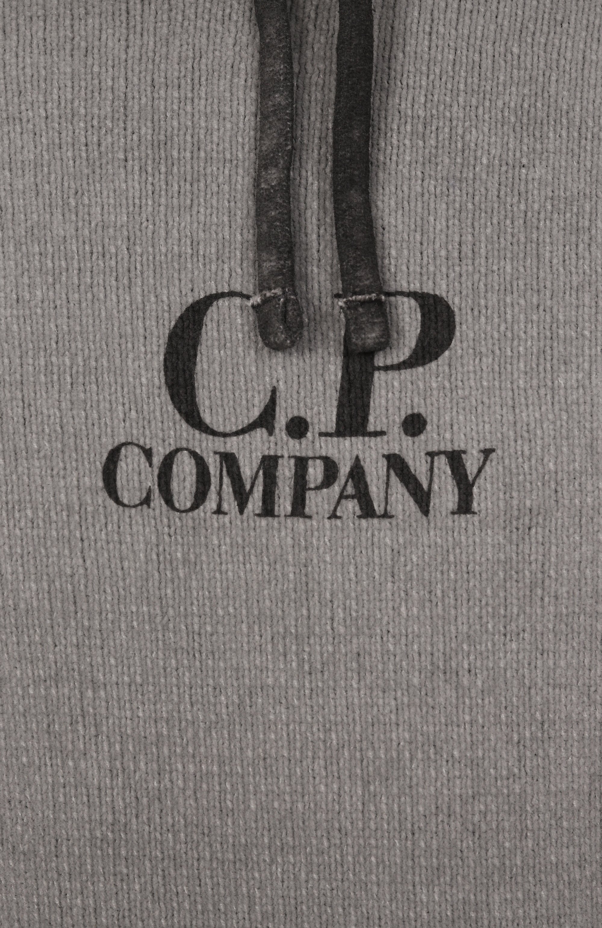 Хлопковое худи C.P. COMPANY, арт. 18CMKN072A110286S, фото 6