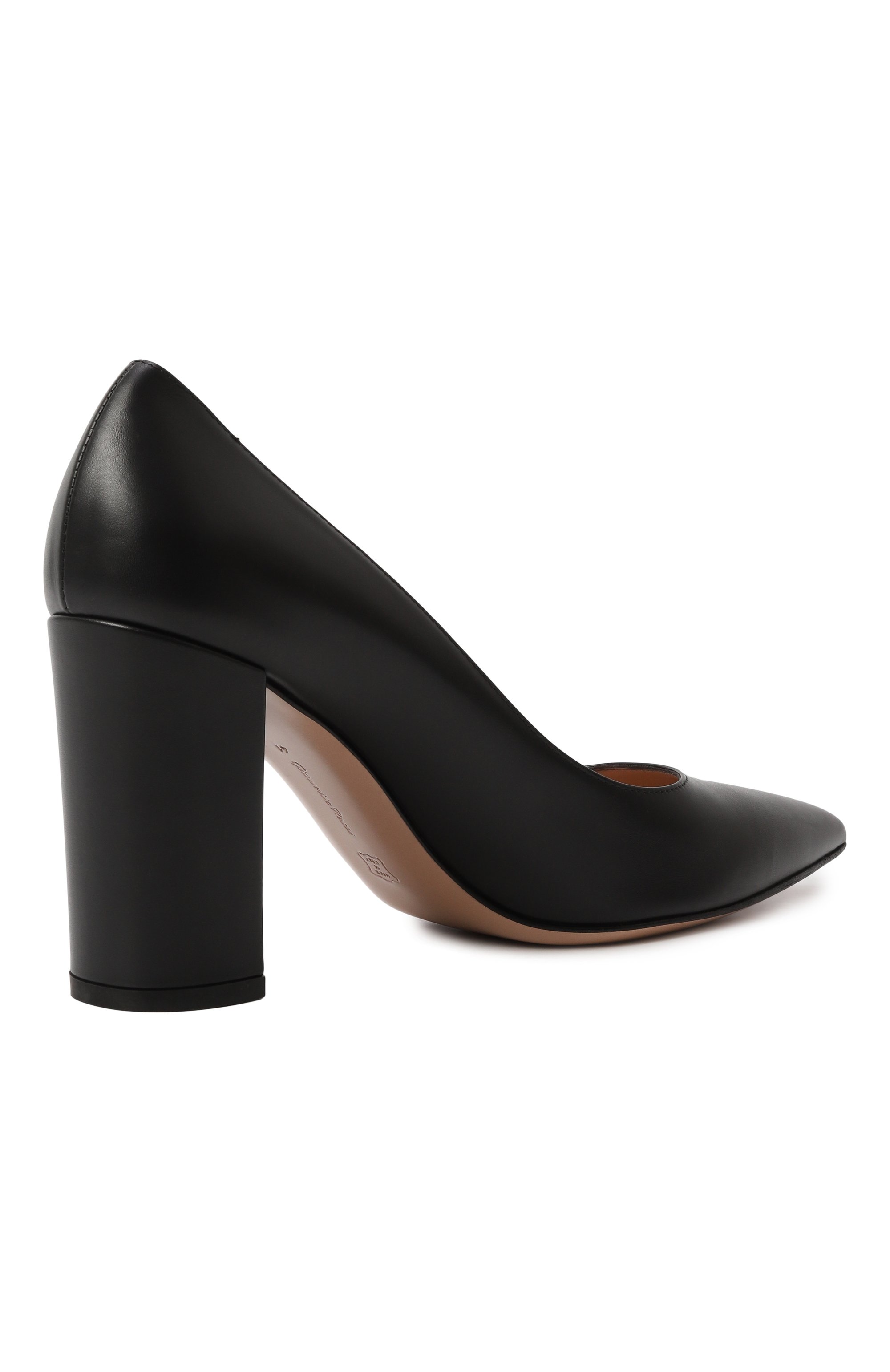 Кожаные туфли piper 85 GIANVITO ROSSI, арт. G21375.85RIC.VGINER0, фото 5