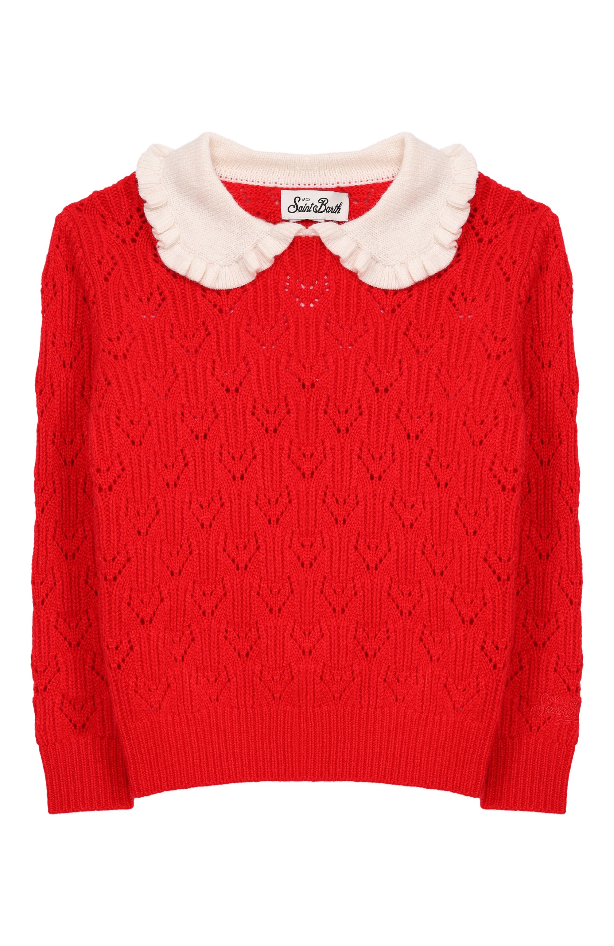 Пуловер из шерсти и вискозы MC2 SAINT BARTH, арт. DIZ002-01801I/DIZZY JR P0INTELLE_001, фото 1