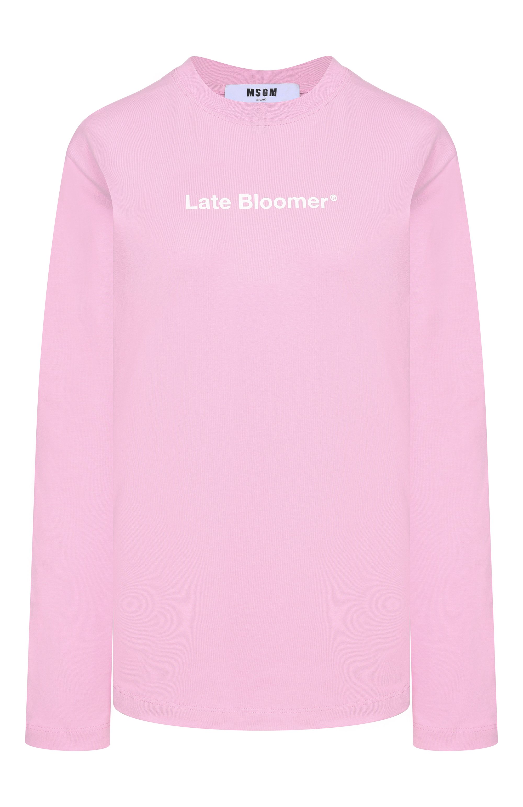 Хлопковый лонглив MSGM, арт. 4041MDM131D/267002, фото 1
