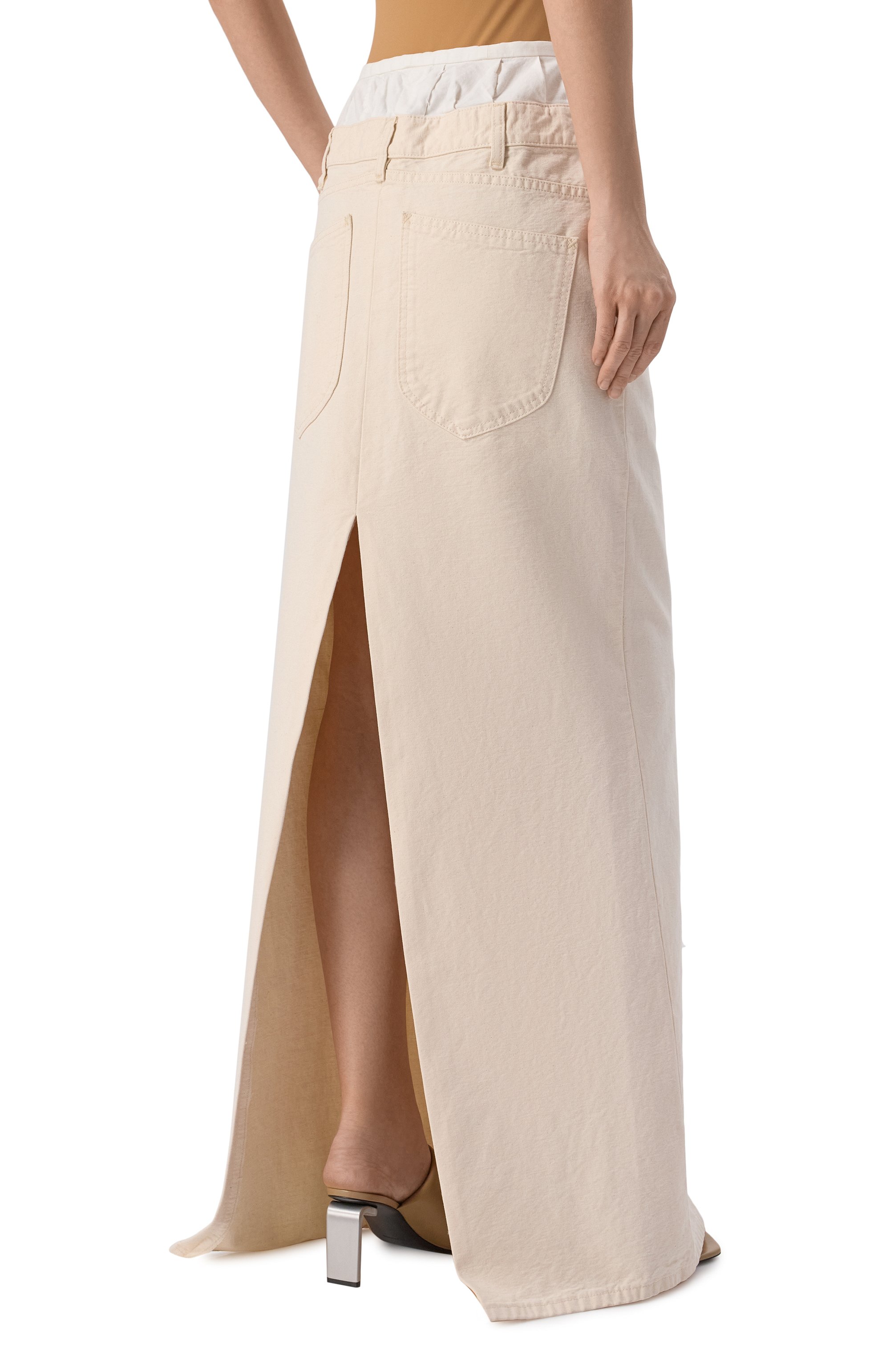 Джинсовая юбка MAISON MARGIELA, арт. S51MI0004/M35261, фото 4