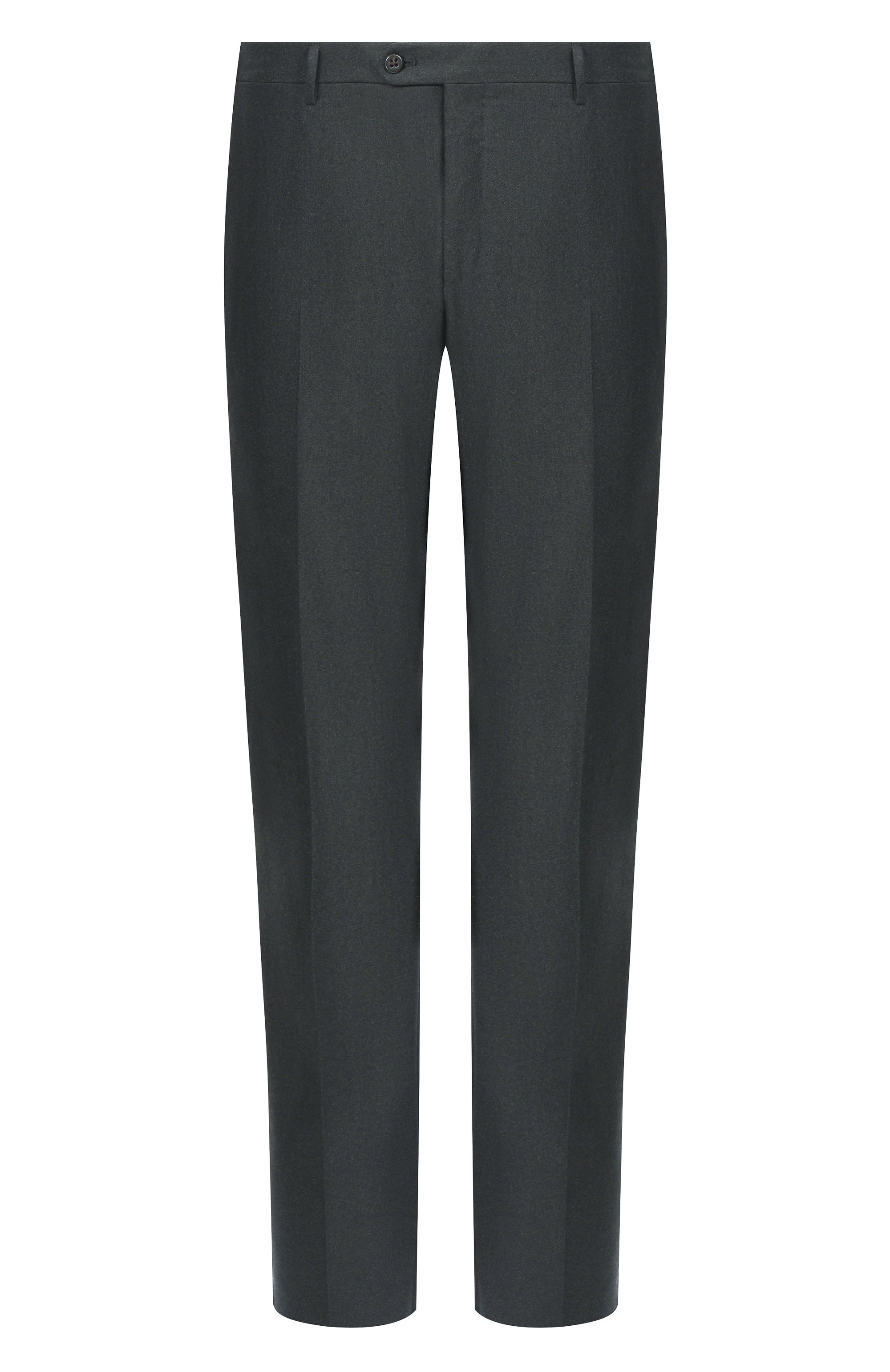 Шерстяные брюки CORNELIANI темно-серого цвета по цене 56450 руб., арт. 285B01/2A18111, фото 1 Шерстяные брюки CORNELIANI, арт. 285B01/2A18111, фото 1